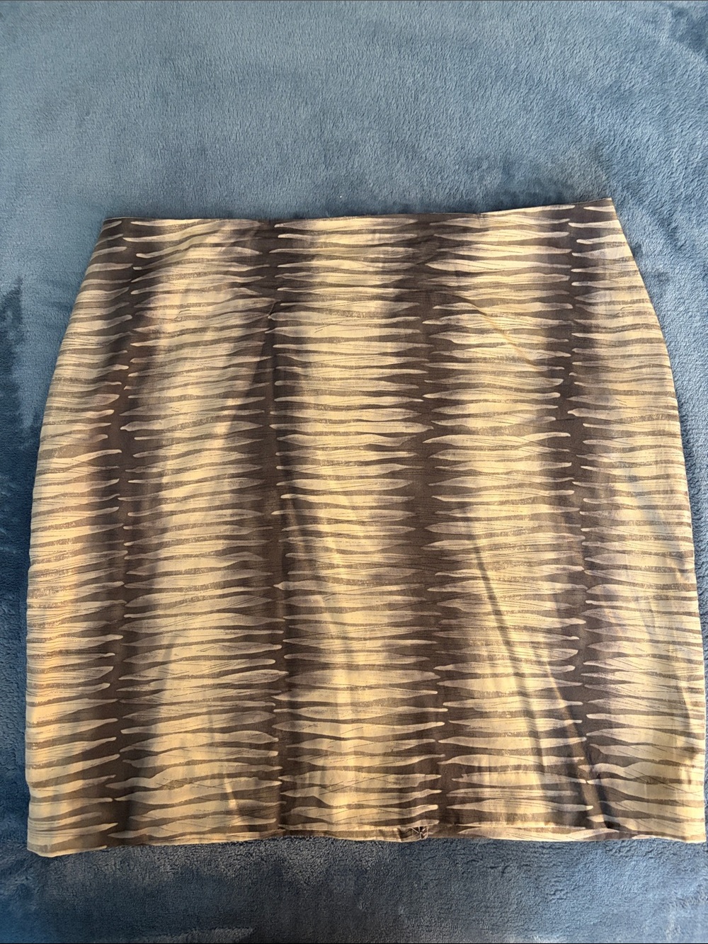 Kenneth Cole Short Lined Cotton Skirt